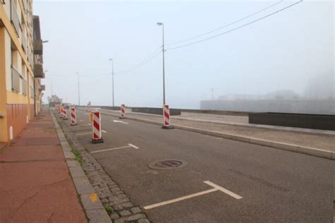 Une piste cyclable conçue à Dieppe la circulation modifiée