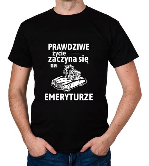 Koszulka Dla Emeryta Emerytki Prezent Allegro Pl