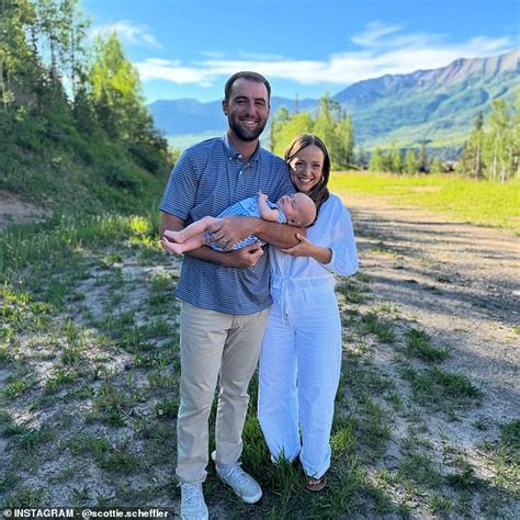 Scottie Scheffler Enjoys Vacation With His Wife Meredith And Son