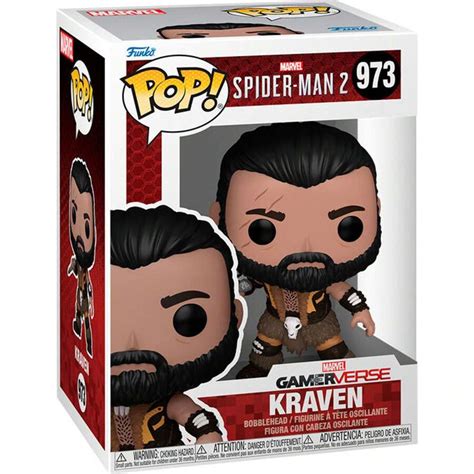 Funko Figurine Pop Marvel Spiderman 2 Kraven Funko Pop à