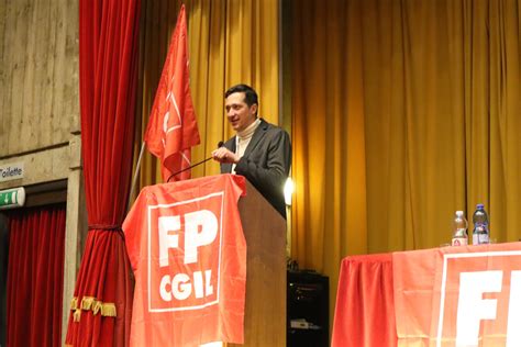 Fp Cgil Bergamo Roberto Rossi Rieletto Segretario Generale Fp Cgil