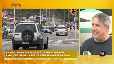 Liga Es De Gua E Esgoto S O Regularizadas Em Bairro De Florian Polis