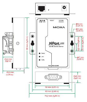 MOXA Nport 5110 | Escom