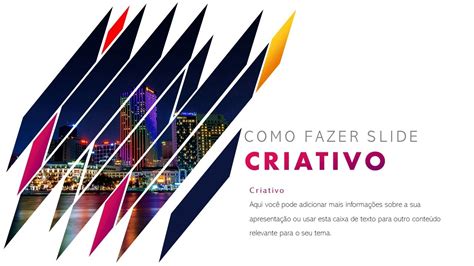 Como Fazer Um Slide Criativo No Powerpoint Youtube