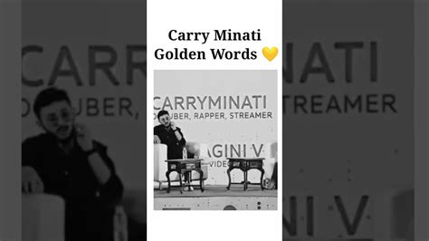 Carry Minati 🔥 Golden Words 💯 ️carry Minati True Lines 🔥 Motivation By