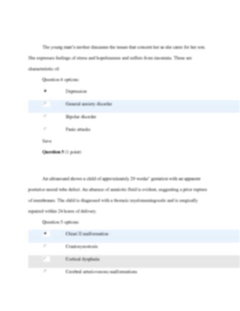 SOLUTION Nsg 5003 Week 9 Knowledge Check Quiz Studypool