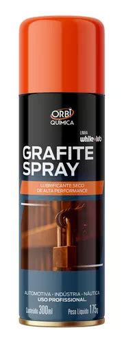 Grafite Lubrificante Seco Spray Baixa Granula O G Ml