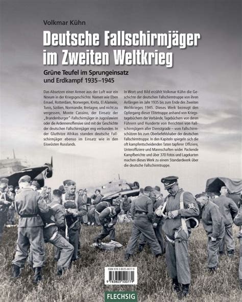 Deutsche Fallschirmjäger im Zweiten Weltkrieg von Volkmar Kühn