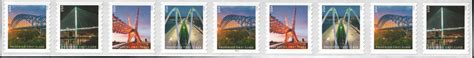 Modern U S Stamps Scott A C Bridges Presorted