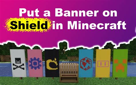 How to Put a Custom Banner on a Minecraft Shield [Easy Steps!] - Alvaro Trigo's Blog