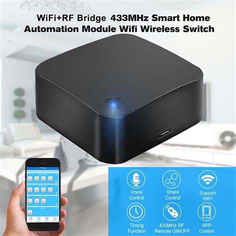 Buy Wifi Rf Bridge Mhz Smart Home Automation Module Wifi Wireless