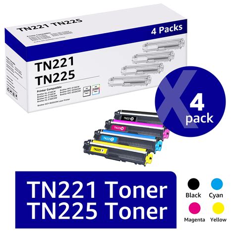 TN221 TN221 Toner Cartridge Compatible For Brother TN221 TN 221 TN225