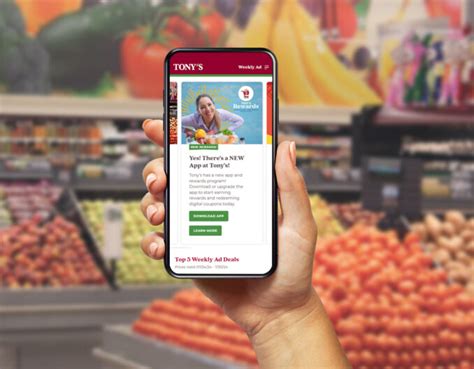 Tonys Rewards Create Pin Tonys Fresh Market