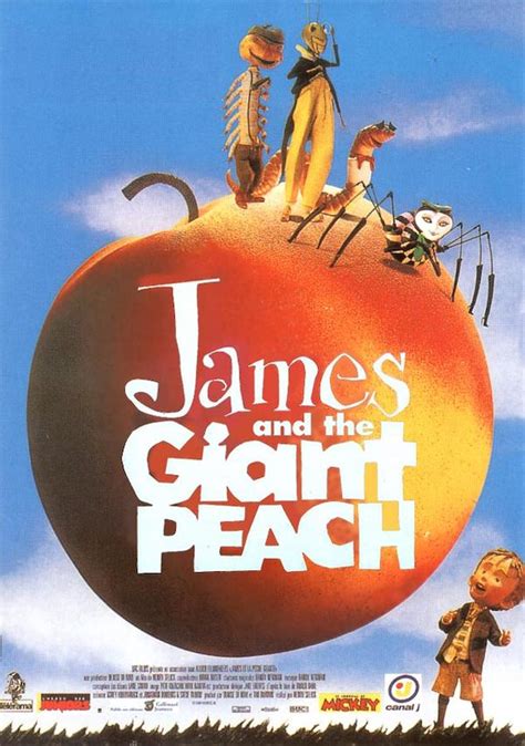 James and the Giant Peach (1996) - Poster US - 632*900px