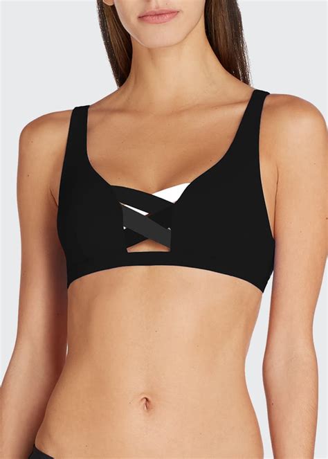 VALIMARE Martinique Bandage Bikini Top Bergdorf Goodman