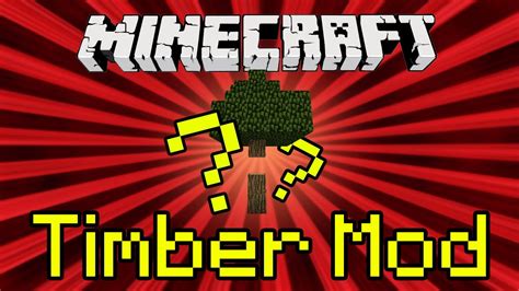 Mod Spotlight W SuperMinepod Timber Mod 1 4 7 YouTube