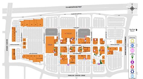 Map Of Downtown Summerlin | World Map 07