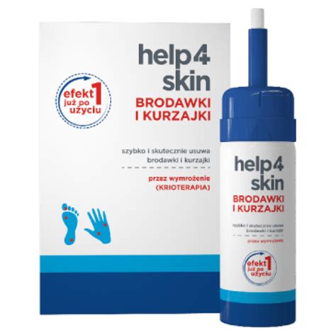 Help4Skin Usuwanie Brodawek I Kurzajek 50ml Na Odciski Zrogowacenia