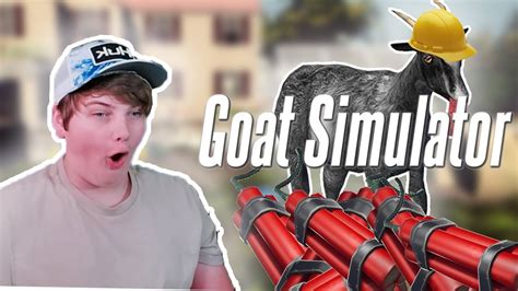 Goats Destruction Goat Simulator Funny Moments Youtube