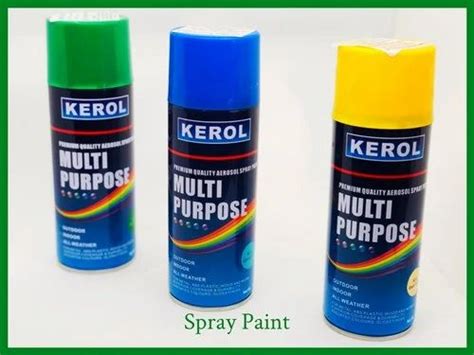 Kerol Premium Quality Spray Paint Multi Purpose Spray Color 400ml At Rs