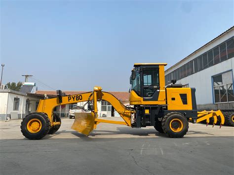 80HP Construction Machinery Motor Grader Road Grader With Eac For