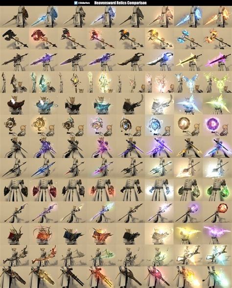 File Heavensward Relic Comparison Final Fantasy Xiv Online Wiki