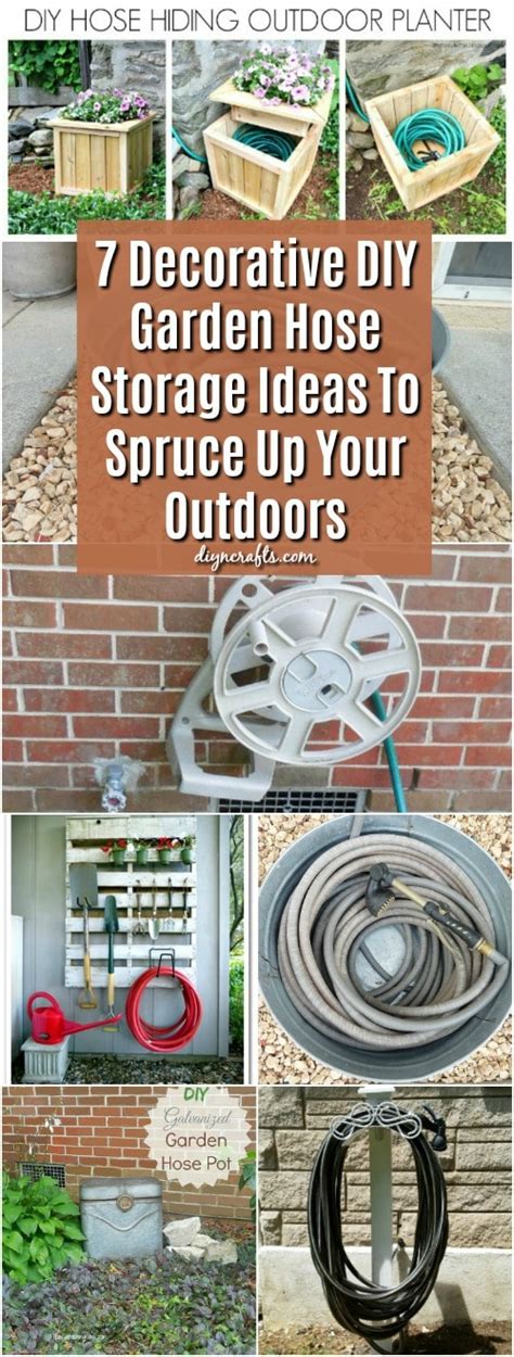 7 DIY Garden Hose Storage Ideas To Spruce Up Your Outdoors - DIY & Crafts