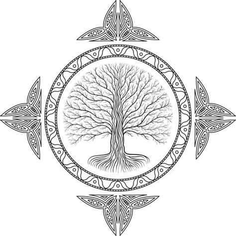 Yggdrasil Illustrations Royalty Free Vector Graphics And Clip Art Istock