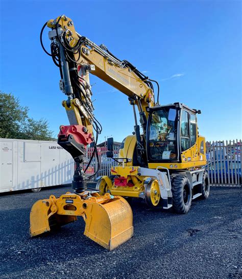 Land Recovery LRR01 Liebherr A924 Rail Litronic Ontrackplant