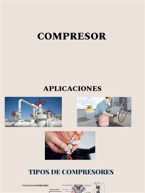 Tipos De Compresores Pdf Refrigeración Cantidades Fisicas