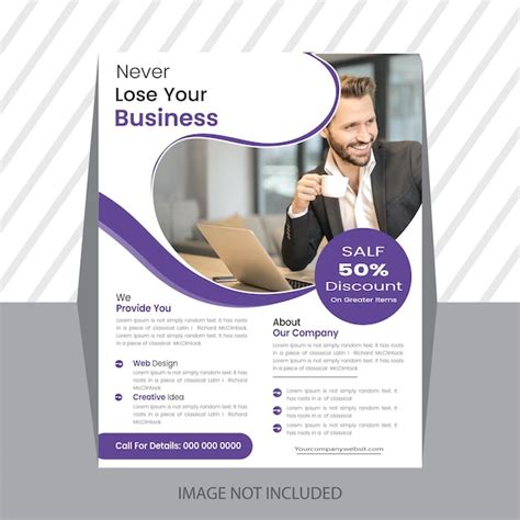 Premium Vector Free Vector Brochure Business Flyers Template