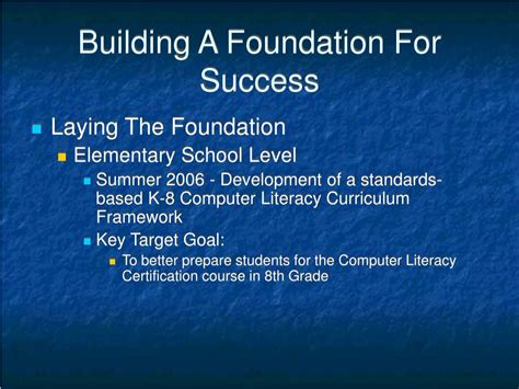 PPT Magnet E Academy Program Update Building A Foundation For