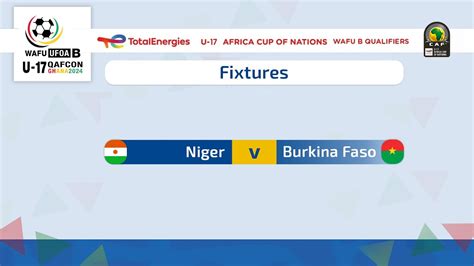 Live Niger Burkina Faso U Wafu U Tournament