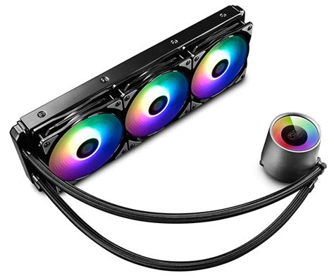 В СЖО DeepCool GamerStorm Castle 360 RGB предусмотрена настраиваемая ...