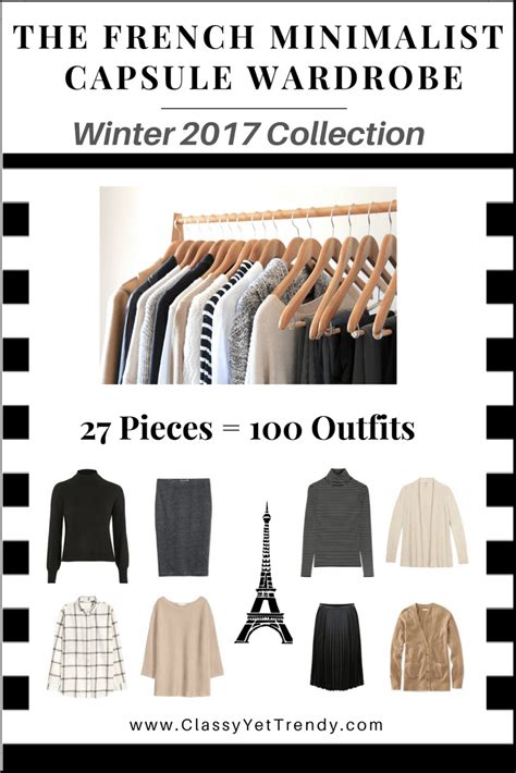 French Minimalist Winter Travel Packing Guide Capsule Wardrobe