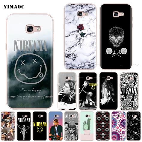 Yimaoc Nirvana Kurt Cobain Silicone Case For Samsung Galaxy S S S