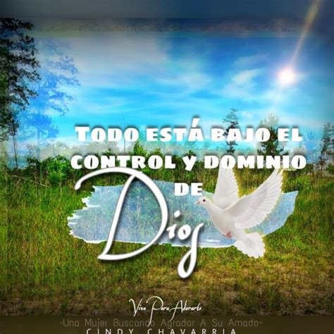 Dios tiene el control de tu vida confía Video Faith quotes