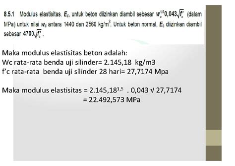 Sifat Mekanik Beton Sifat Mekanik Bahan Beton