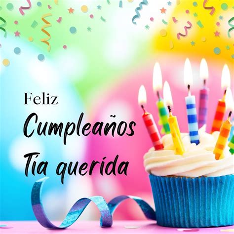 Imágenes de Feliz Cumpleaños tía Frases y saludos Whatsapp