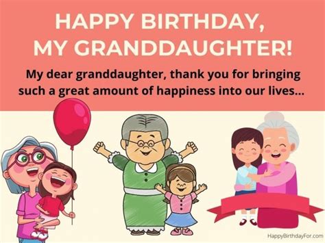 Happy Birthday Granddaughter 99 Wishes And Messages