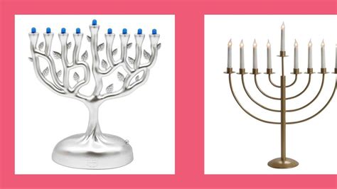 10 Best Electric Menorahs To Light Up Your Home This Hanukkah