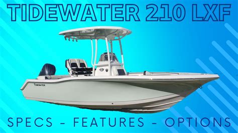 Tidewater Lxf Boat Walkthrough Review Youtube