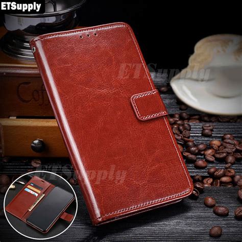 Jual Flip Phone Case Realme C65 Leather Classic Vintage Kickstand