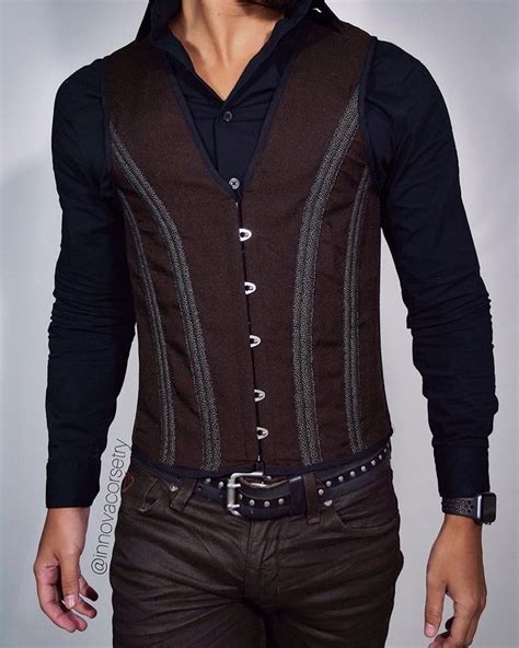 Corset Vest Cv1801 Mens Fashion Wear Corset Vest Formal Mens Fashion