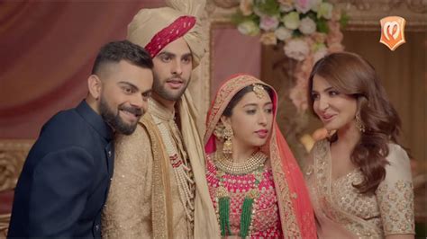 Virat Kohli and Anushka Sharma return as Manyavar unveils sequel to its ...