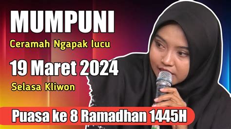 Mumpuni Terbaru Maret Ngabuburit Ke Ramadhan H Ceramah