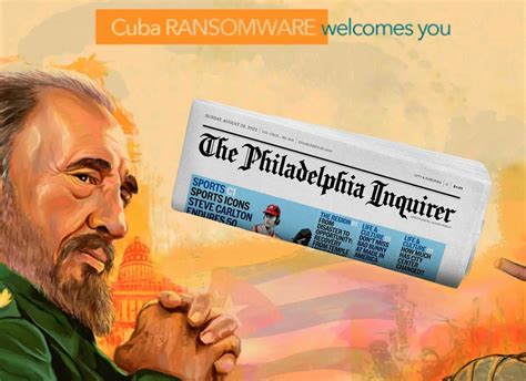 Philadelphia Inquirer Is Struck By Cuba Ransomware Blogs