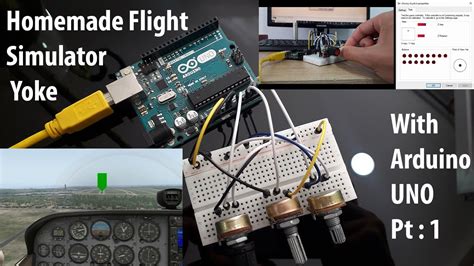 Homemade Flight Simulator Yoke With Arduino Uno Part 1 Software