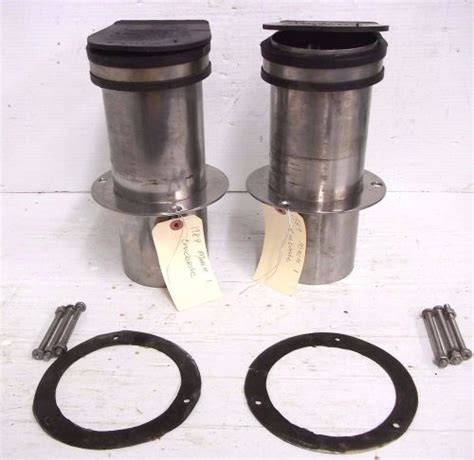 Buy Pair Thru Hull Transom 4 Exhaust Sst Tipsadjustable Flanges