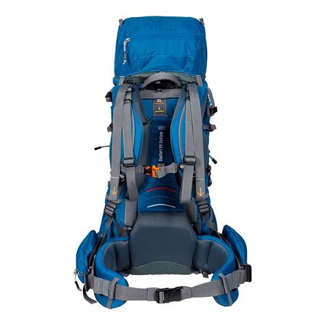 Mochila Curtlo Mountaineer Hs 60 Litros Azul Viajante Moderno